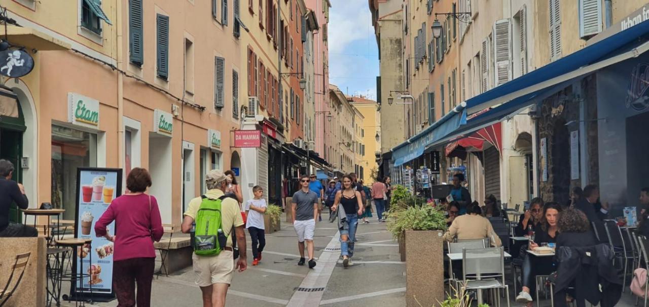 Studio terrasse rue piétonne Ajaccio Ajaccio  Esterno foto